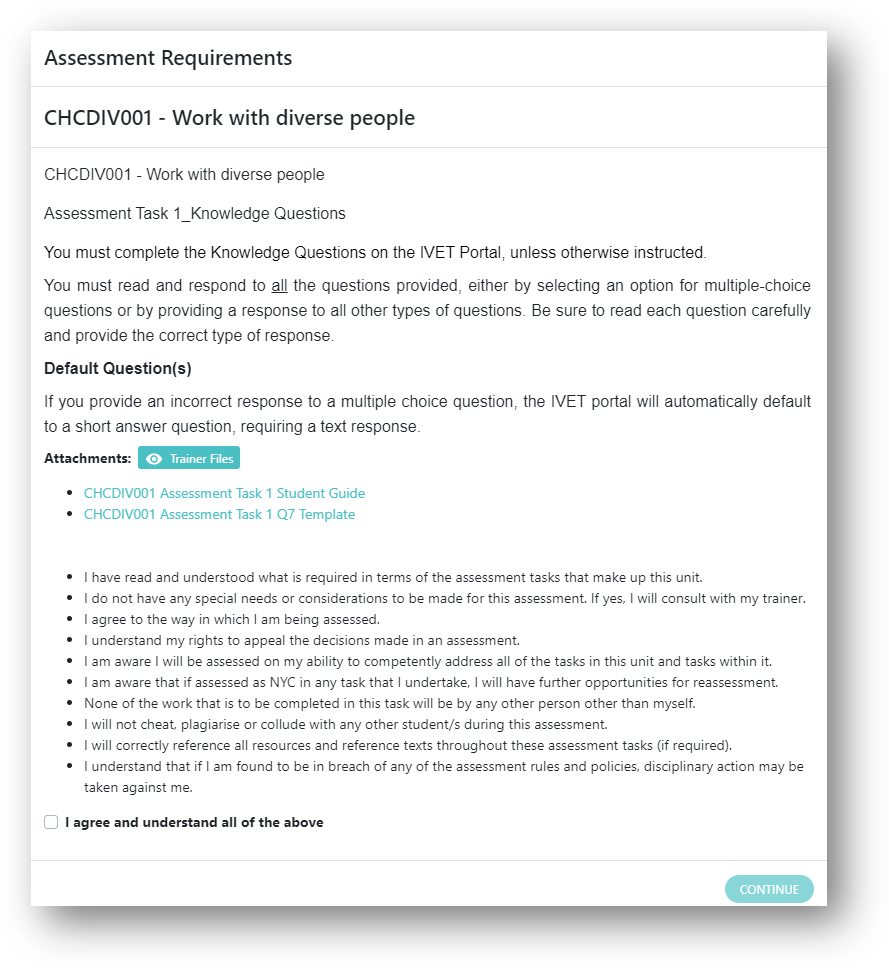 How to view Assessment Files